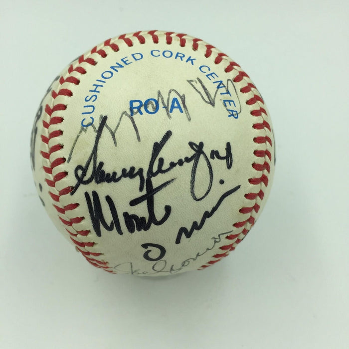 Sandy Koufax Joe Cronin Al Kaline Hall Of Fame Multi Signed AL Baseball 14 Sigs