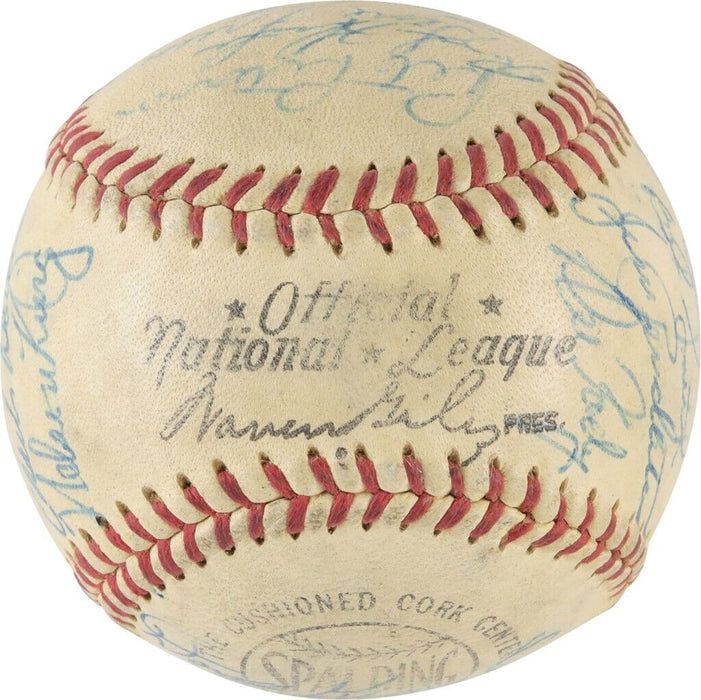 Roberto Clemente 1957 Pittsburgh Pirates Team Signed Baseball PSA DNA COA