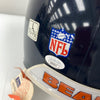 Walter Payton Signed Riddell Authentic Chicago Bears Full Size Helmet JSA COA