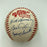 1986 New York Mets World Series Champs Team Signed W.S. Baseball JSA COA