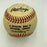 Willie Mays Bobby Thomson Branca Shot Heard 'Round World Signed Baseball PSA DNA