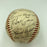 Nice 1953 Boston Red Sox Team Signed American League Harridge Baseball JSA COA