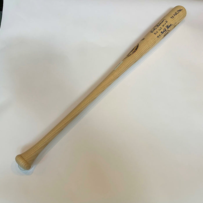 Bob Gibson "2X World Series MVP 9X All Star 9X Gold Glove" Signed Bat JSA COA