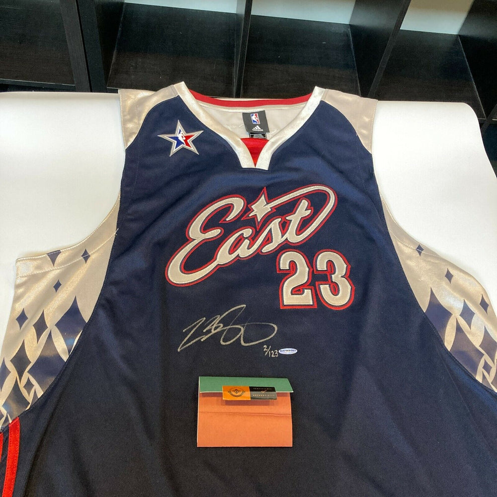 Beautiful Lebron James Signed 2007 All Star Game Jersey UDA Upper Deck COA