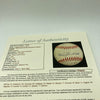 2002 Anaheim Angels World Series Champs Team Signed W.S. Baseball With JSA COA