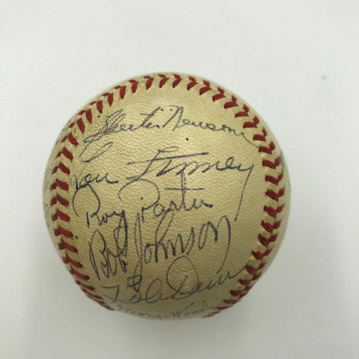 The Finest 1944 Boston Red Sox Team Signed American League Baseball JSA COA