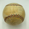Lefty Grove Playing Days Signed 1929 American League Baseball JSA COA