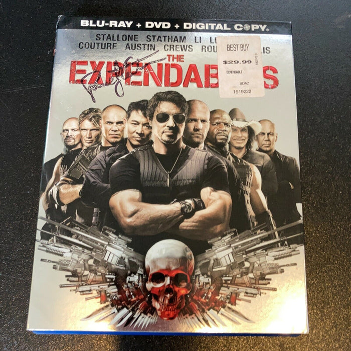 Randy Couture Signed Autographed The Expendables DVD With JSA COA