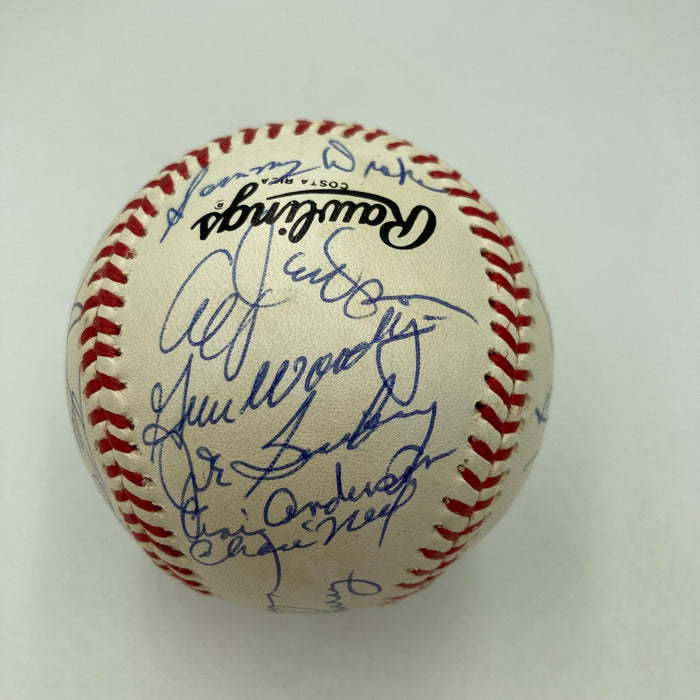 1962 New York Mets Inaugural Season Team Signed National League Baseball JSA COA