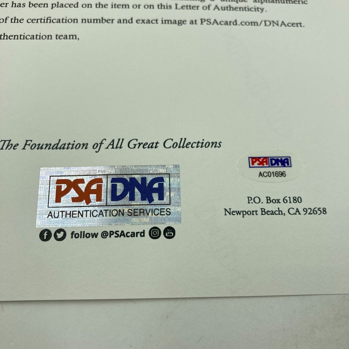 1994 All Star Game National League Team Signed Baseball Barry Bonds PSA DNA COA