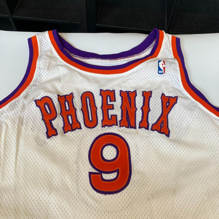 The Finest Dan Majerle Signed 1990 Phoenix Suns Game Used Jersey MEARS A10