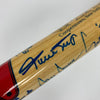 Beautiful Hall Of Fame Multi Signed Bat 66 Sigs Hank Aaron Willie Mays PSA DNA