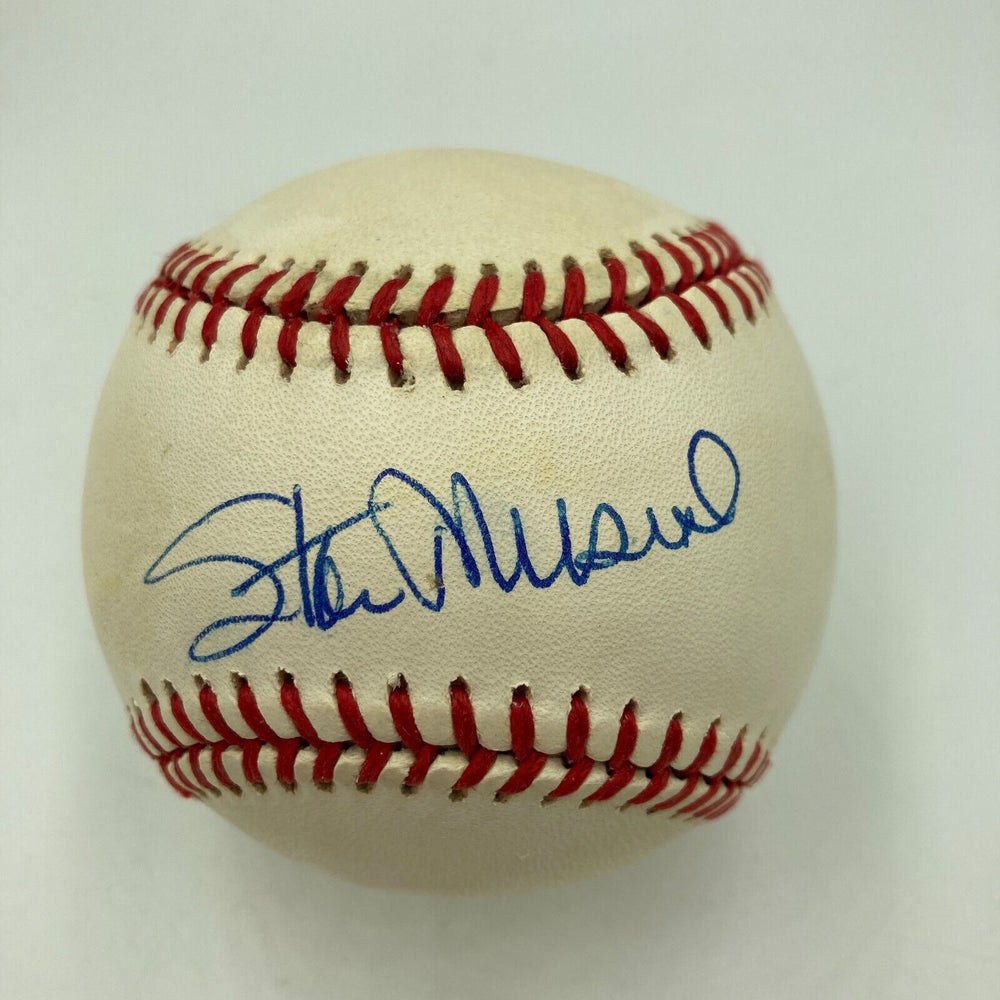 Stan Musial Signed Official National League Baseball JSA COA
