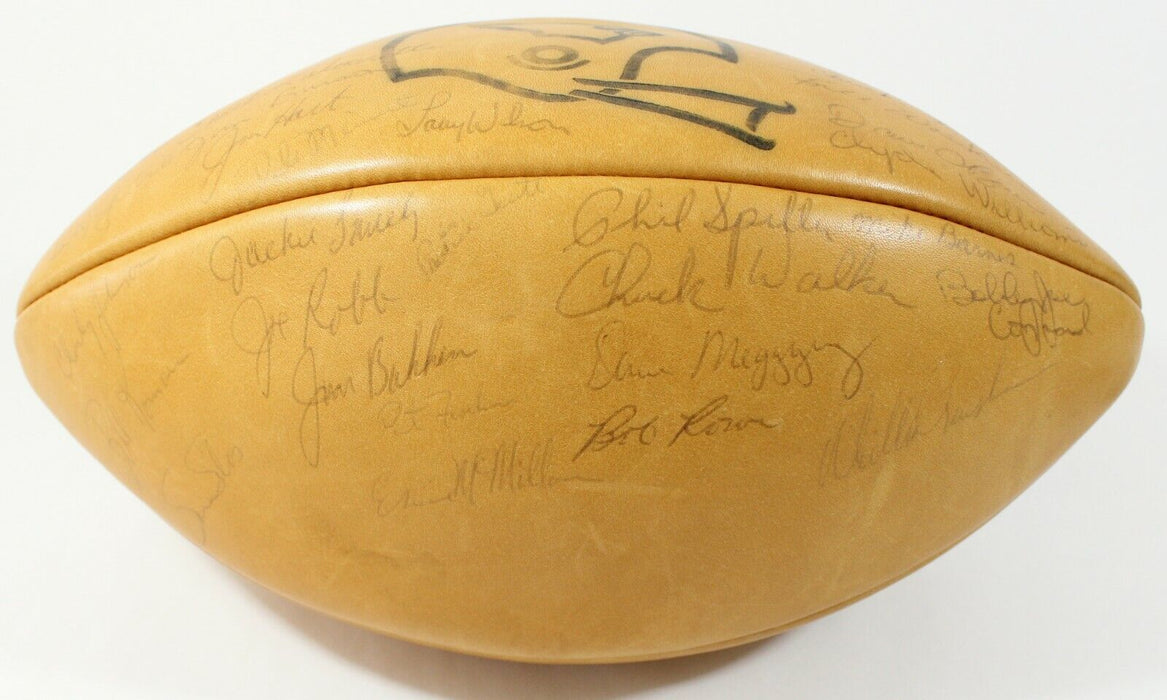 1967 St. Louis Cardinals Team Signed Football 33 Signatures JSA COA