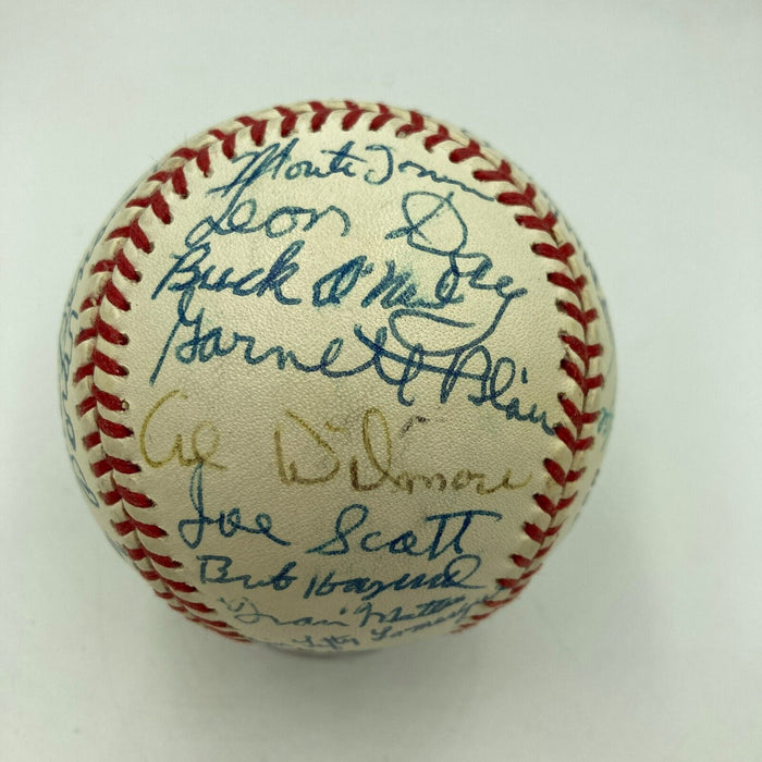 Negro League Hall Of Fame Legends Multi Signed Baseball 31 Sigs JSA COA