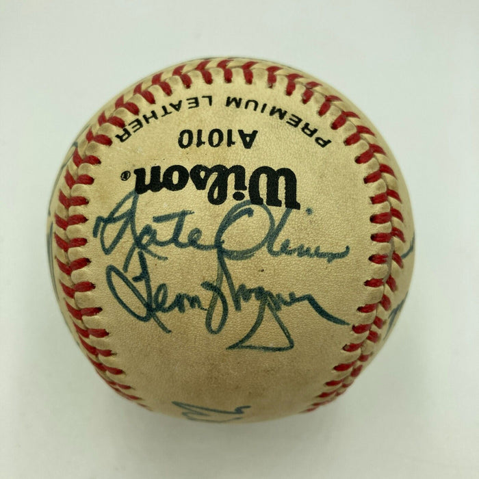 Willie Mays Willie Mccovey San Francisco Giants Legends Signed Baseball Beckett
