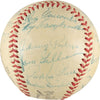 Jackie Robinson 1954 Brooklyn Dodgers Team Signed Baseball PSA DNA