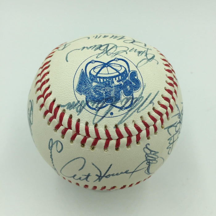 1992 Houston Astros Team Signed Baseball With Craig Biggio & Kenny Lofton