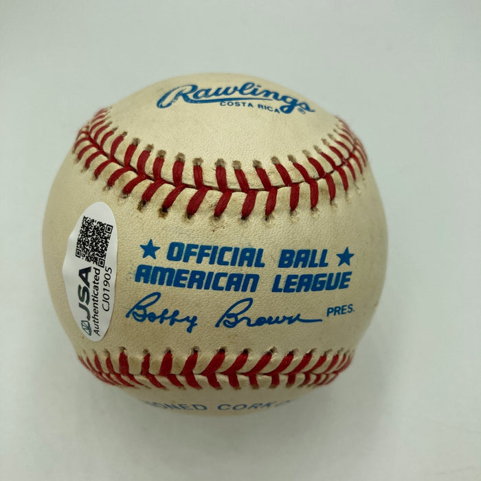 Tony Oliva Signed Official American League Baseball JSA COA