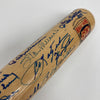 Hall Of Fame Multi Signed Cooperstown Baseball Bat 40 Sigs Willie Mays JSA COA