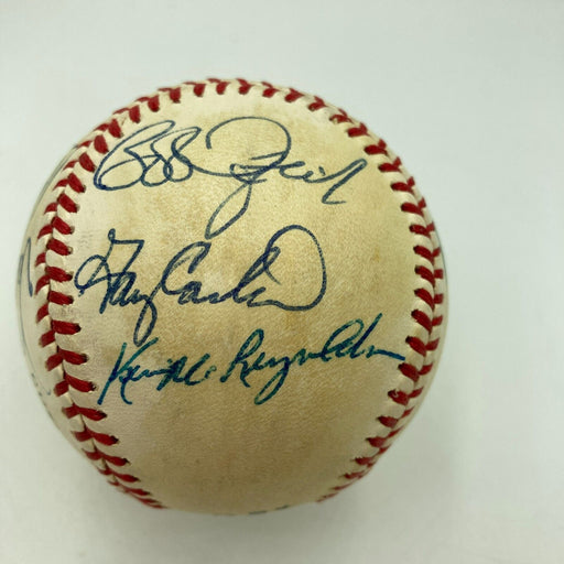 1980's New York Mets Team Signed National League Baseball With Gary Carter