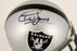 Al Davis Signed Oakland Raiders Riddell Mini Football Helmet PSA DNA COA