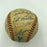 1948 Detroit Tigers Team Signed Official American League Baseball With 26 Sigs