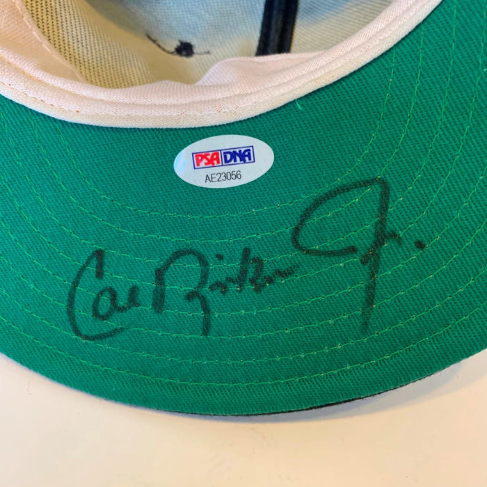 1980's Cal Ripken Jr Signed Authentic Baltimore Orioles Game Model Hat PSA DNA
