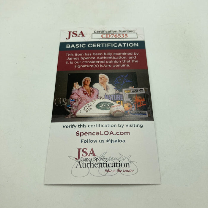 Jim Honochick Umpire Signed American League Baseball JSA COA