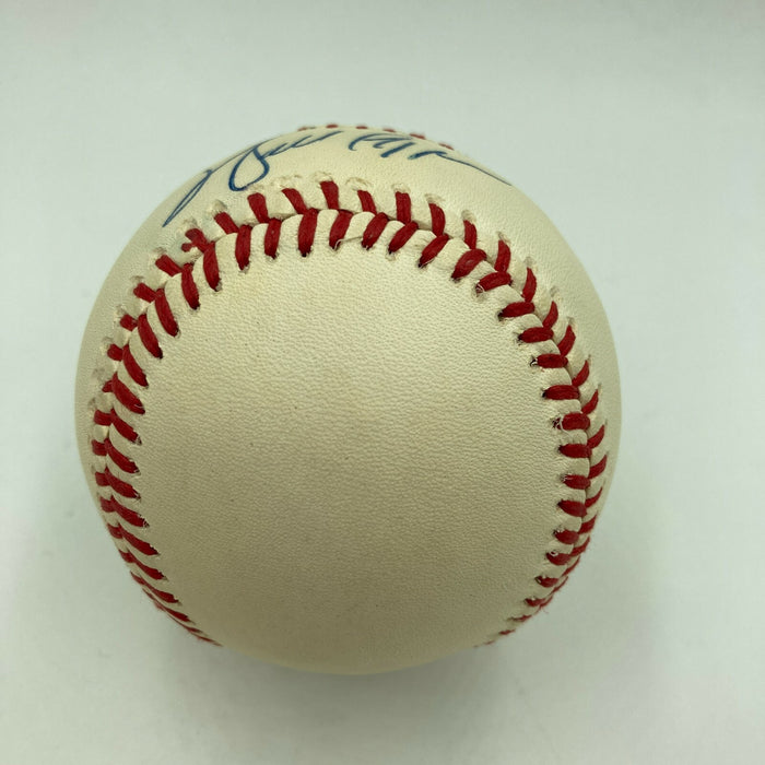 Beautiful Walter Payton Signed National League Baseball With JSA COA NFL HOF