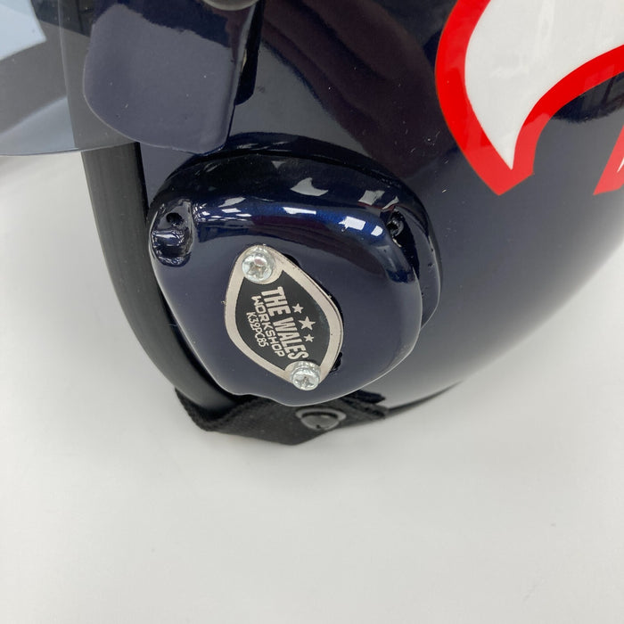 President Donald Trump Full Name Signed Top Gun Maverick Helmet Beckett COA