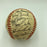 1984 Detroit Tigers World Series Champs Team Signed Baseball With JSA COA