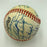 1986 New York Mets World Series Champs Team Signed Vintage NL Baseball JSA COA