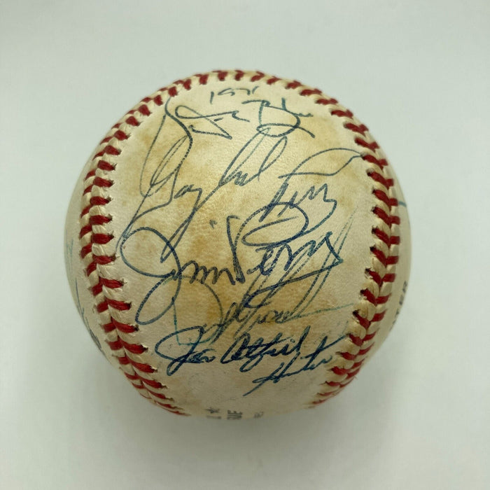 Cy Young Award Winners Signed Baseball Sandy Koufax Tom Seaver 18 Sigs JSA COA