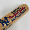 1978 New York Yankees World Series Champs Team Signed Baseball Bat PSA DNA COA