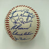 Beautiful 1965 Los Angeles Dodgers World Series Champs Team Signed Baseball PSA