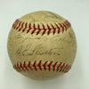 Jackie Robinson Rookie 1947 Brooklyn Dodgers Team Signed Baseball JSA COA