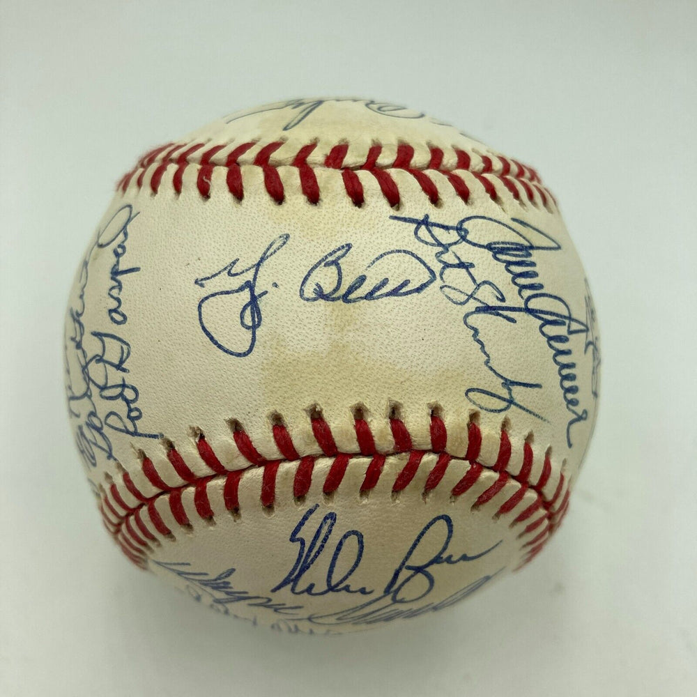 1969 New York Mets WS Champs Team Signed Baseball Tom Seaver Nolan Ryan JSA COA