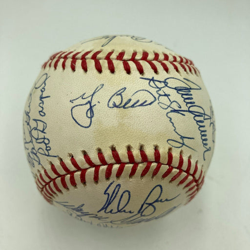 1969 New York Mets WS Champs Team Signed Baseball Tom Seaver Nolan Ryan JSA COA