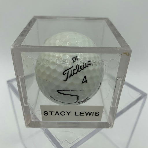 Stacy Lewis Signed Autographed Golf Ball PGA With JSA COA