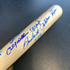 Beautiful 1969 Chicago Cubs Team Signed Baseball Bat 19 Sigs Ernie Banks JSA COA