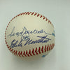 Beautiful Willie Mays Hank Aaron 500 Home Run Club Signed HOF Baseball JSA COA