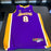 Kobe Bryant Signed 2000-01 Los Angeles Lakers Back 2 Back Pro Cut Jersey UDA JSA