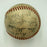 RARE 1940 New York Black Yankees Negro League Team Signed Baseball PSA DNA COA