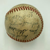 RARE 1940 New York Black Yankees Negro League Team Signed Baseball PSA DNA COA
