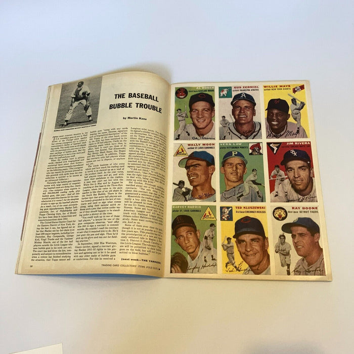 Eddie Mathews Signed 1954 Sports Illustrated First Issue Beautiful Condition JSA