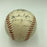 Nice 1943 Boston Red Sox Team Signed Baseball Ted Williams Al Simmons JSA COA