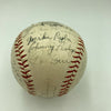 Nice 1943 Boston Red Sox Team Signed Baseball Ted Williams Al Simmons JSA COA