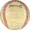 Satchel Paige Chick Hafey Hall Of Fame Induction Multi Signed Baseball PSA DNA