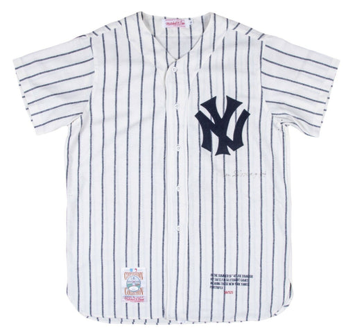 Joe Dimaggio Signed 1941 New York Yankees Game Model Jersey With JSA COA